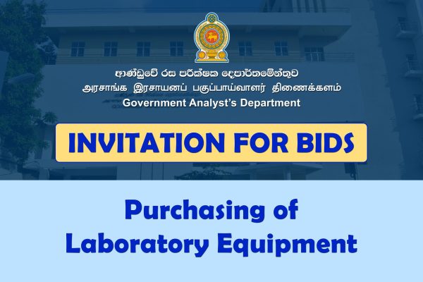 Invitation for Bids - Purchasing of Laboratory Equipment Invitation for Bids - Purchasing of Laboratory Equipment